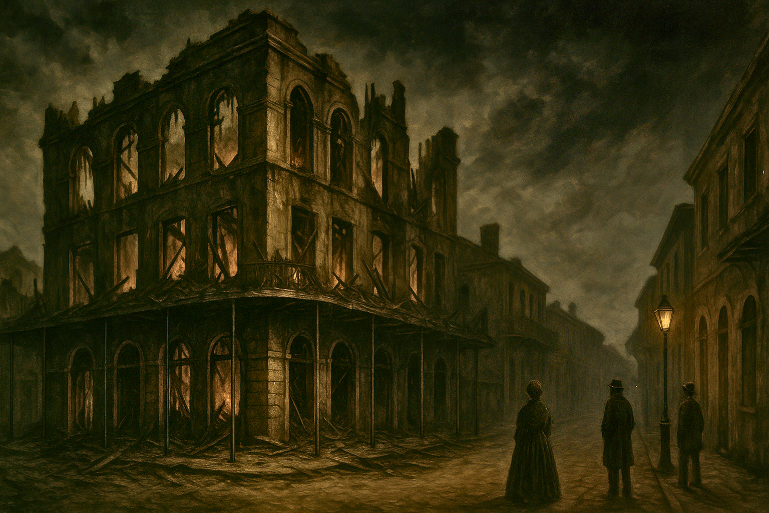 Ruined LaLaurie Mansion Ruined LaLaurie Mansion