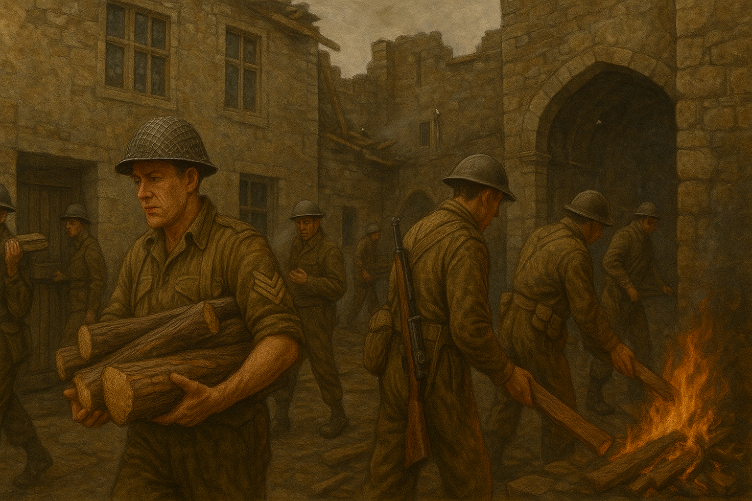 cHILLINGHAM cASTLE wwii