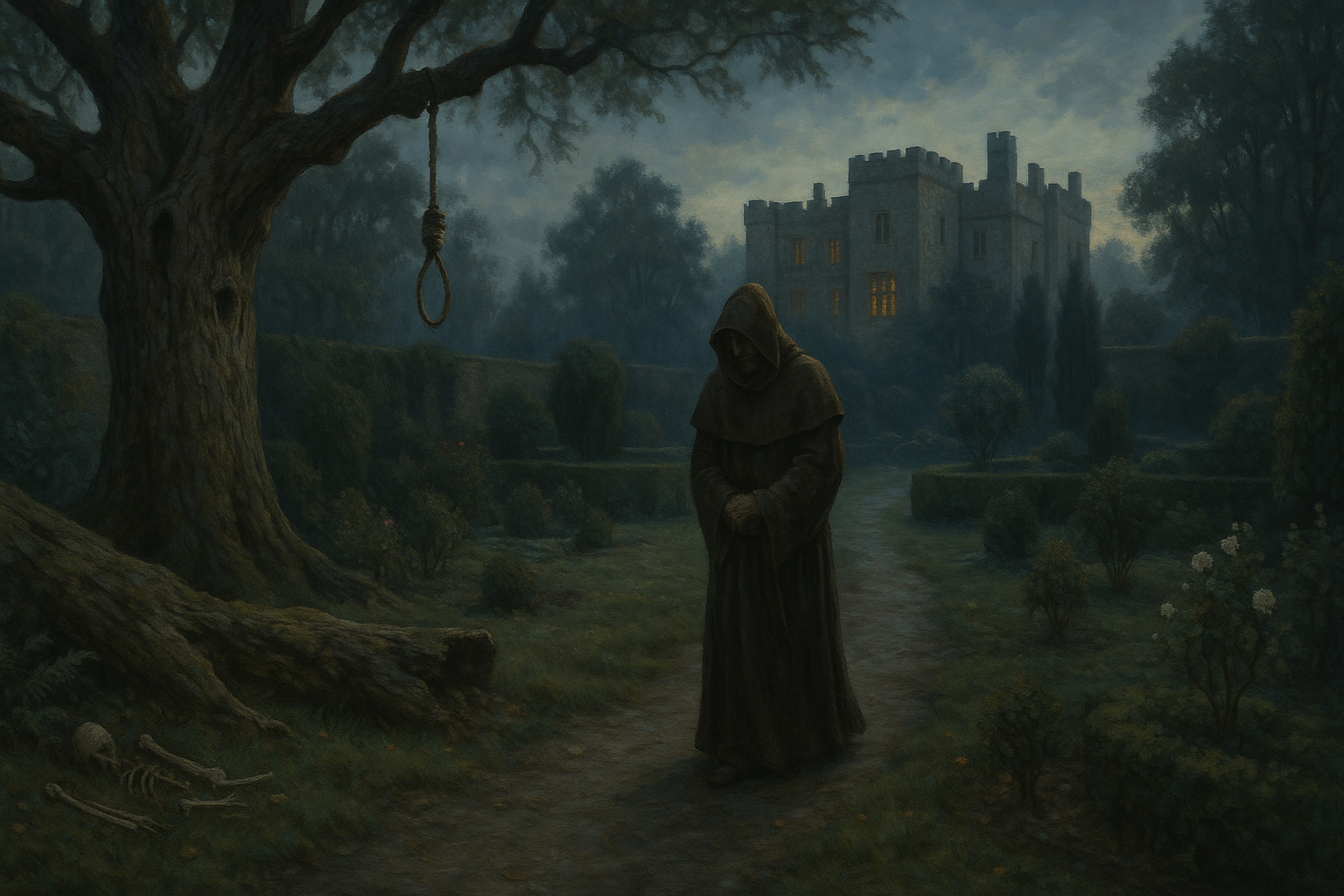 Ghosts in the Garden Chillingham Castle