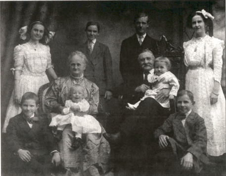 Anna Powers and her family