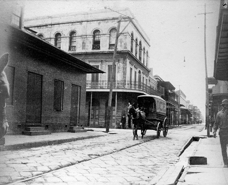The LaLaurie Mansion photographed in 1889