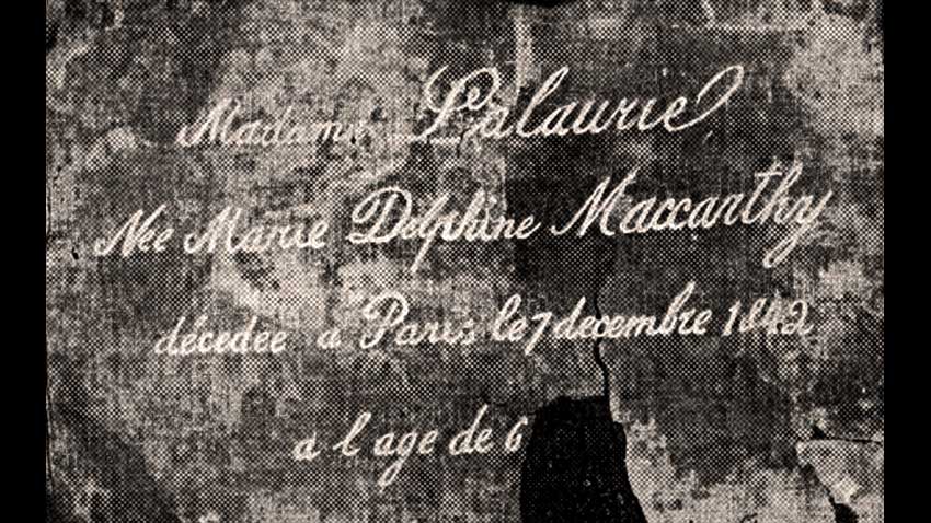 Madame LaLaurie's gravestone in Paris