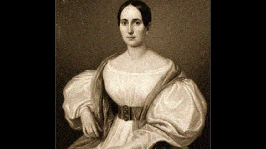 Portrait said to depict Madame Delphine LaLaurie