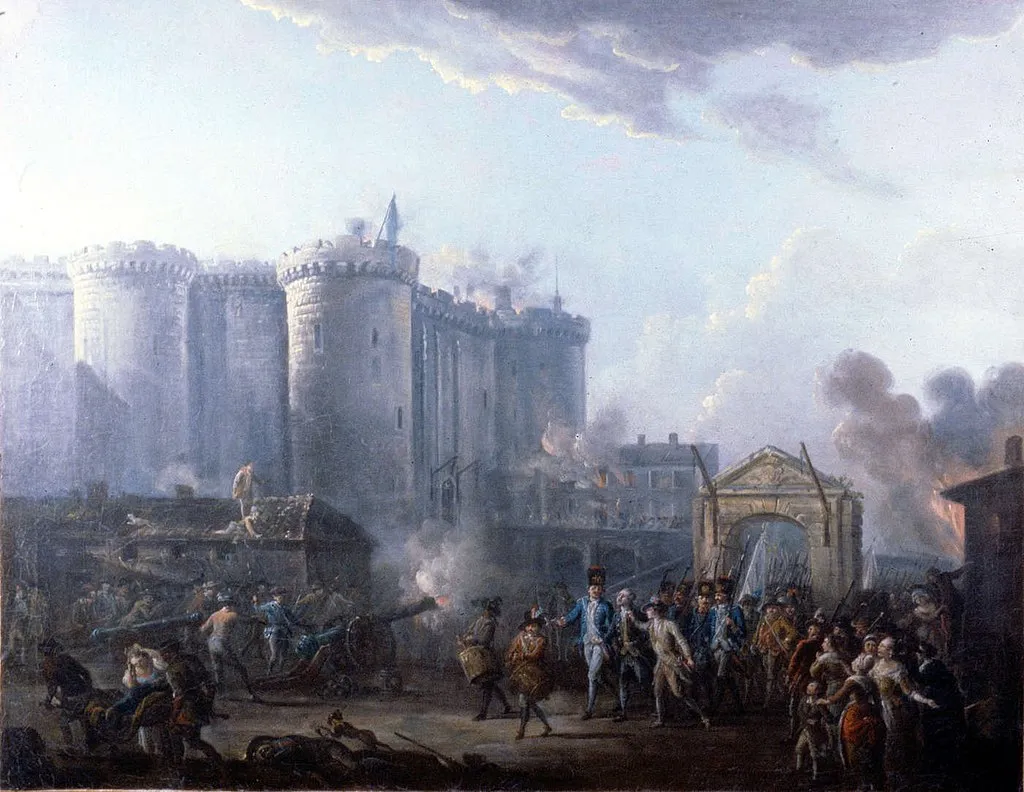 A scene from the French Revolution, around 1790